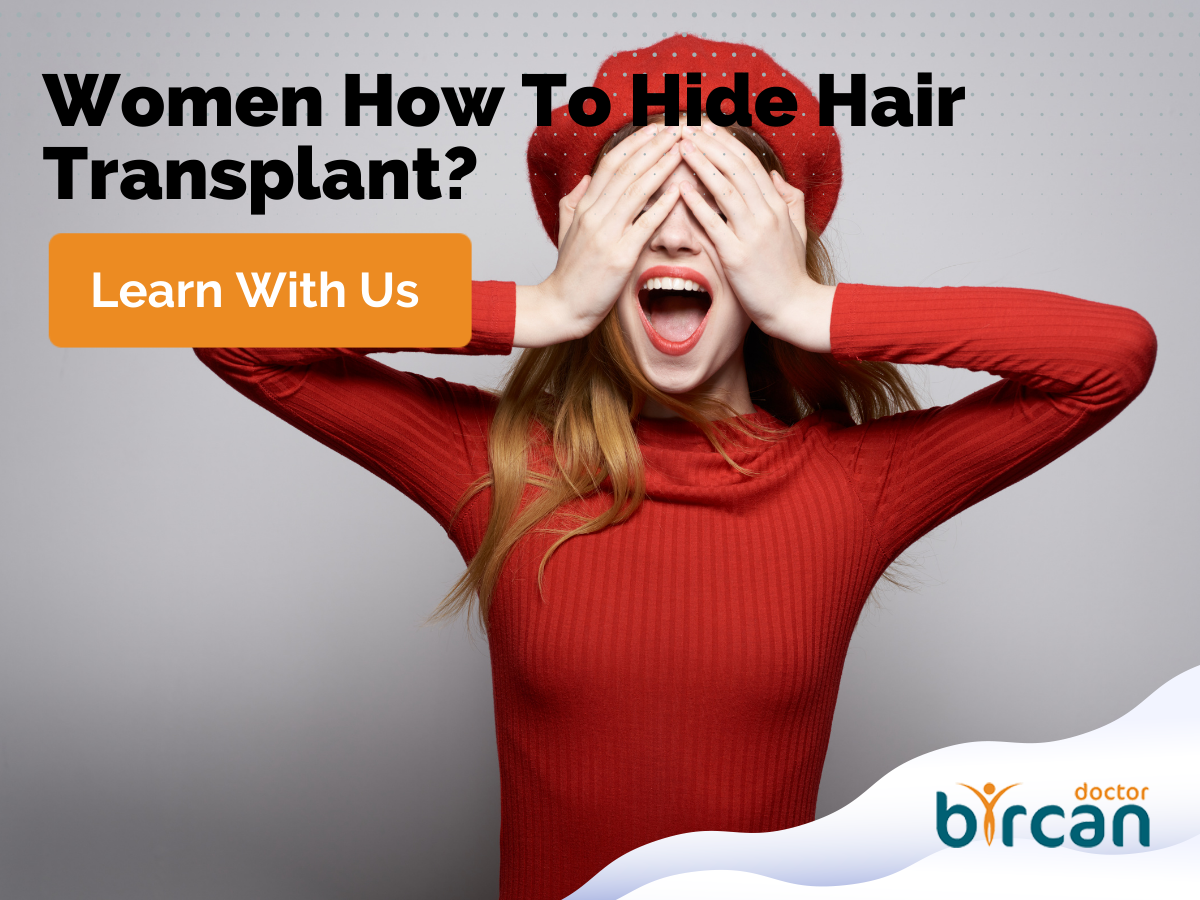 Women How To Hide Hair Transplant